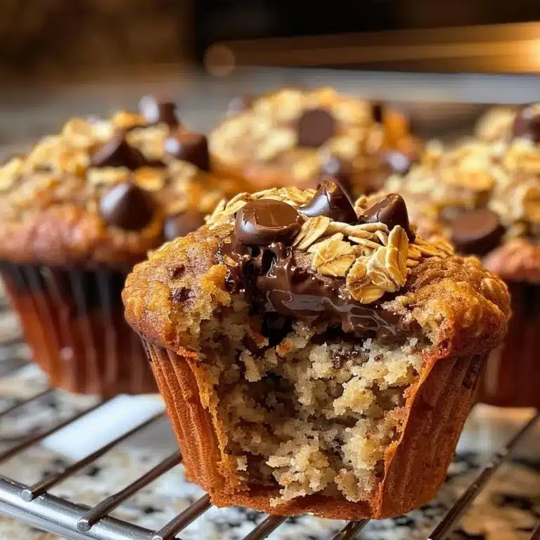 Fearless 3-Day Oatmeal Chocolate Chip Breakfast Muffins