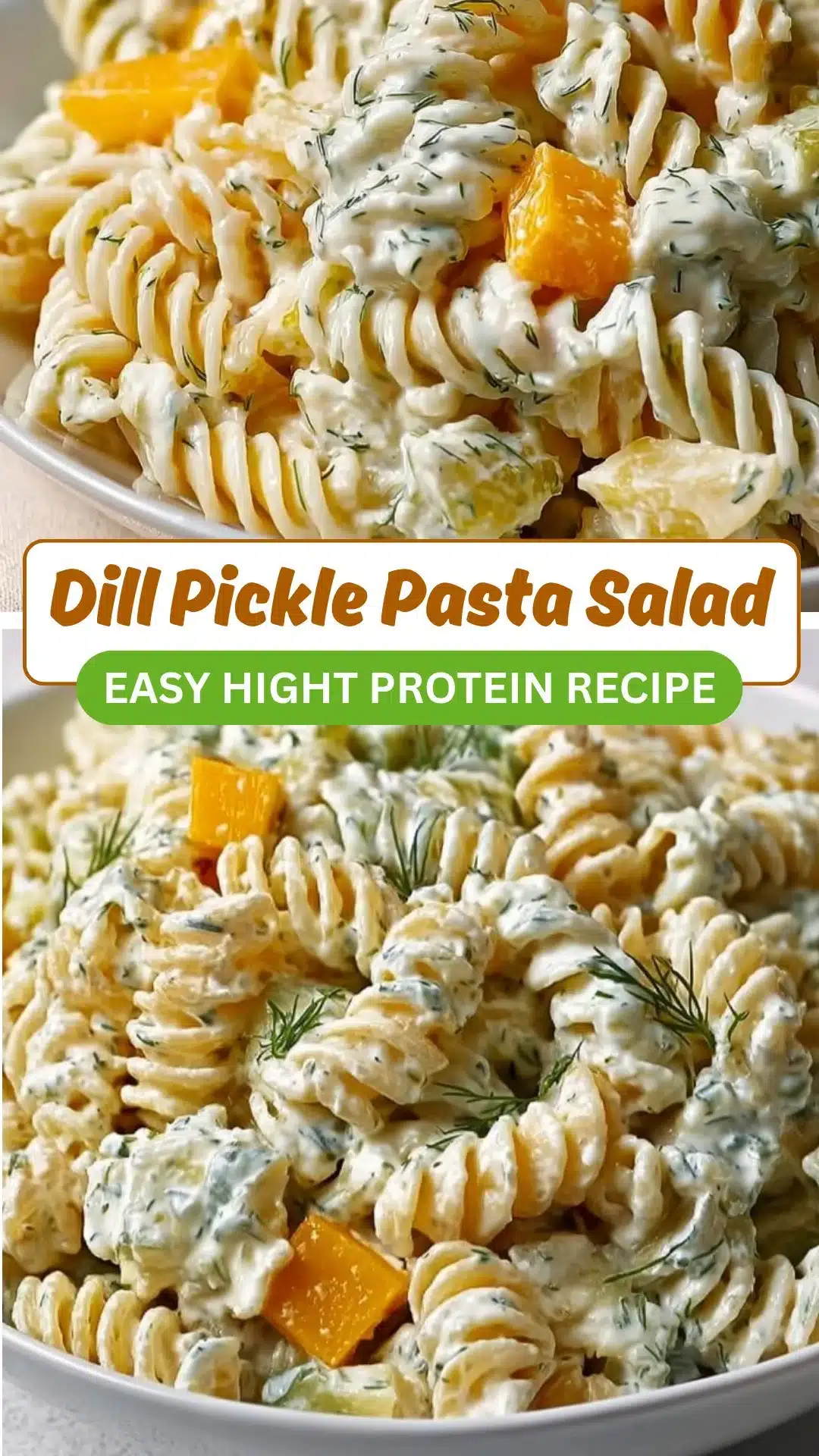Dill Pickle Pasta Salad