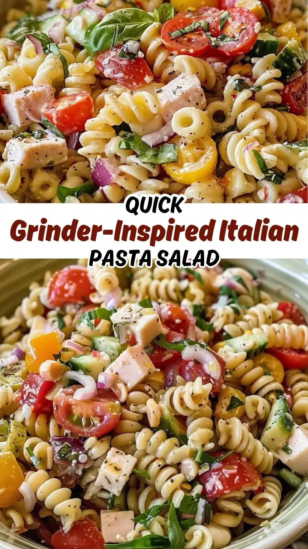 Italian Grinder Pasta Salad