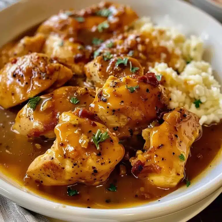 Slow Cooker Honey Mustard Chicken