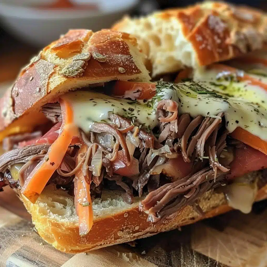 Horseradish Aioli Roast Beef Sandwich