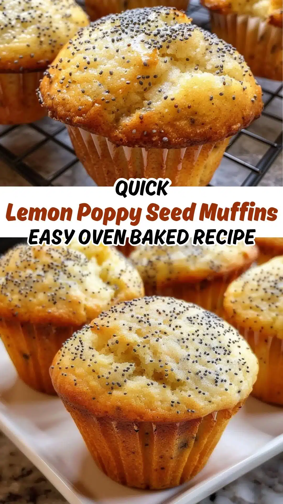 Lemon Poppy Seed Muffins