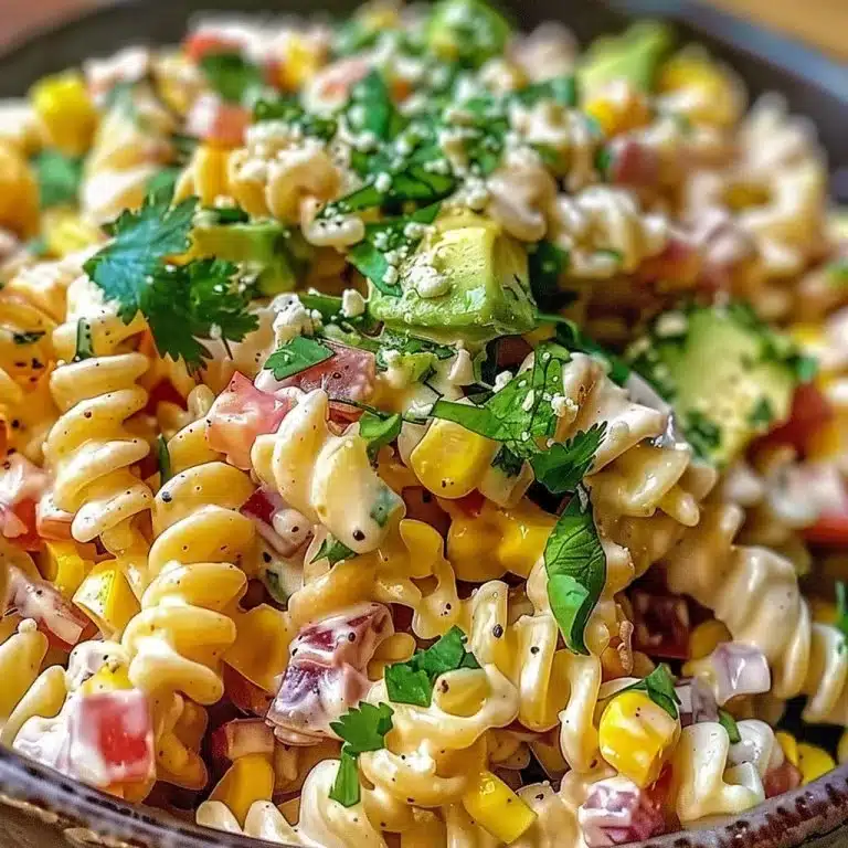Mexican Street Corn Pasta Salad