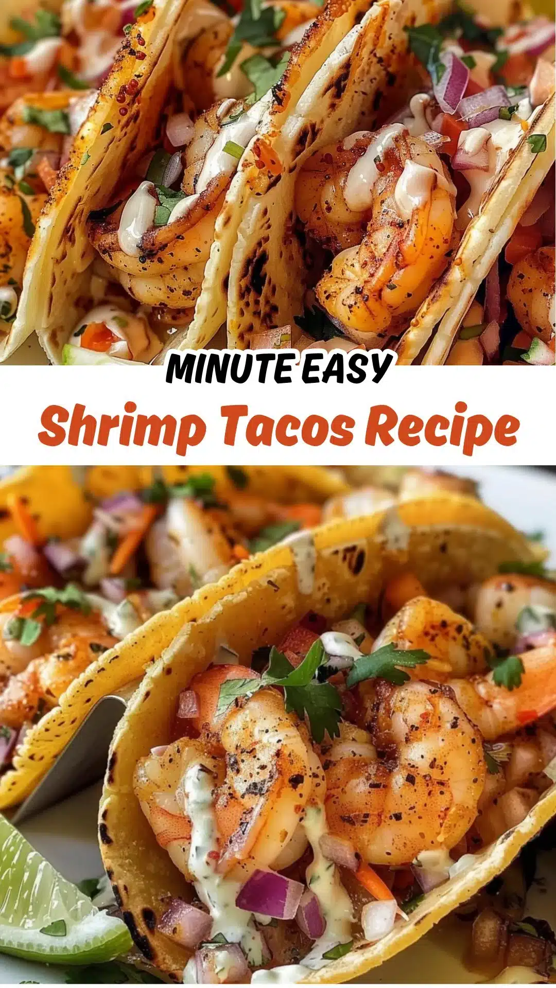 15 Minute Easy Shrimp Tacos Recipe