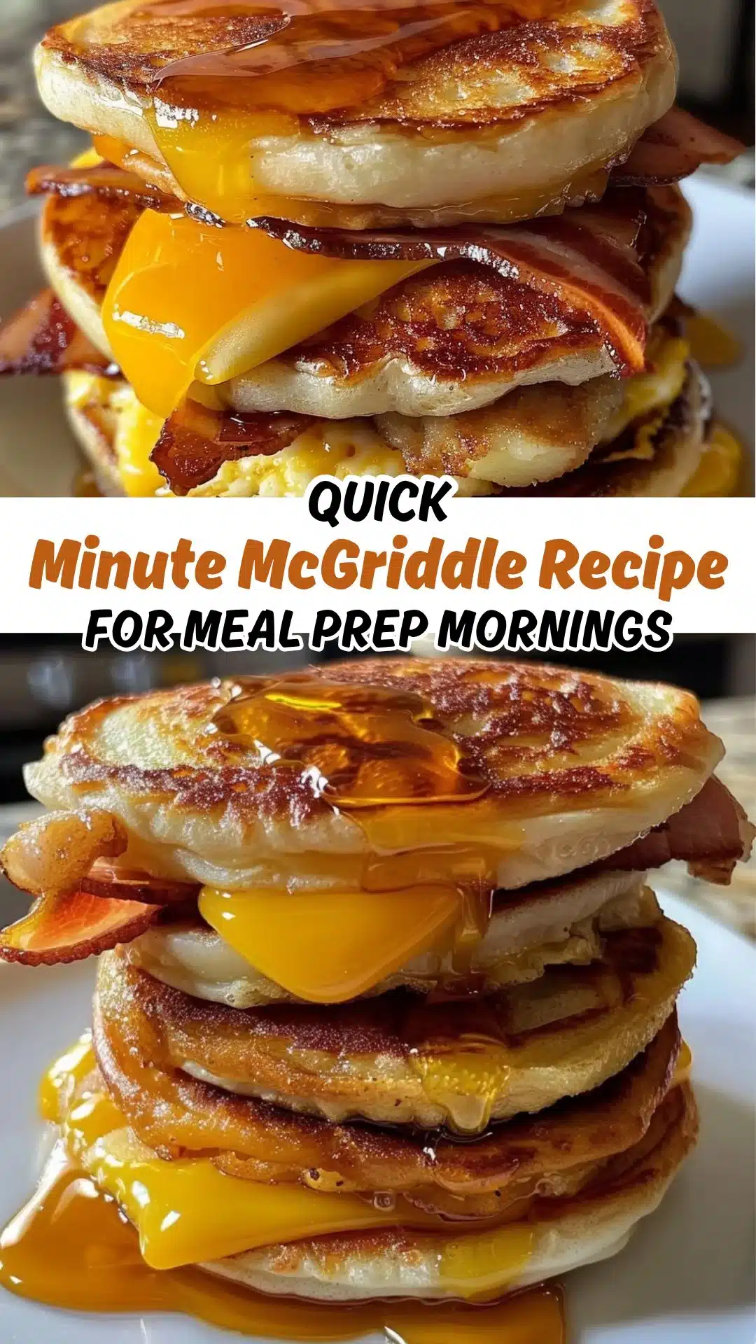 Minute McGriddle Recipe for Meal Prep Mornings 2 Easy 5-Minute McGriddle Recipe for Meal Prep Mornings