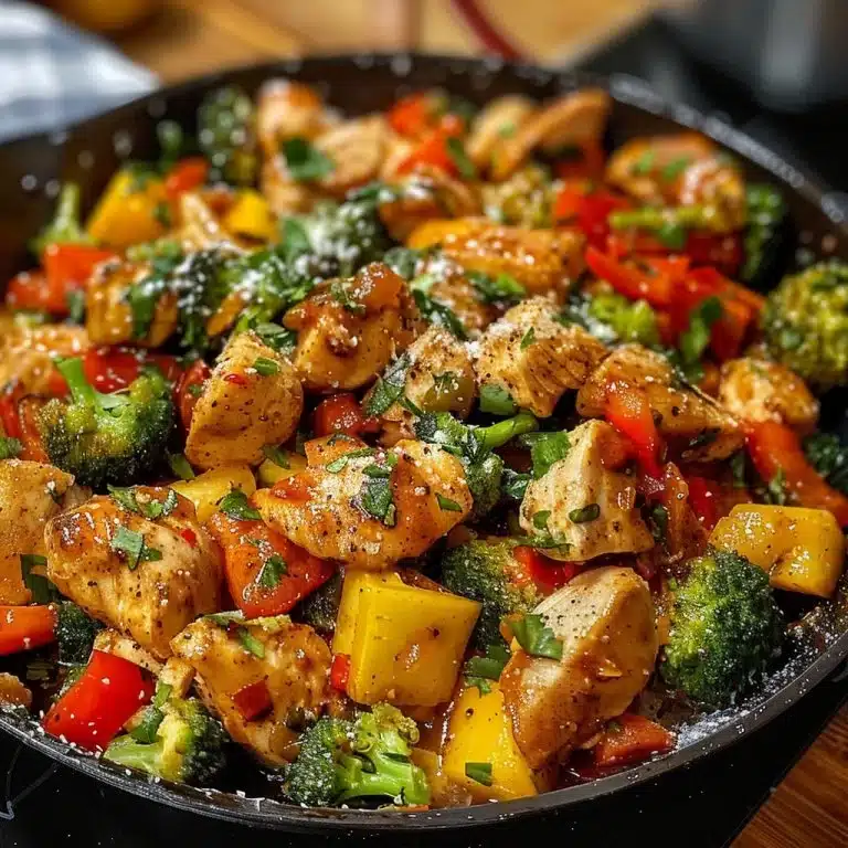 Loaded Chicken and Veggie Skillet