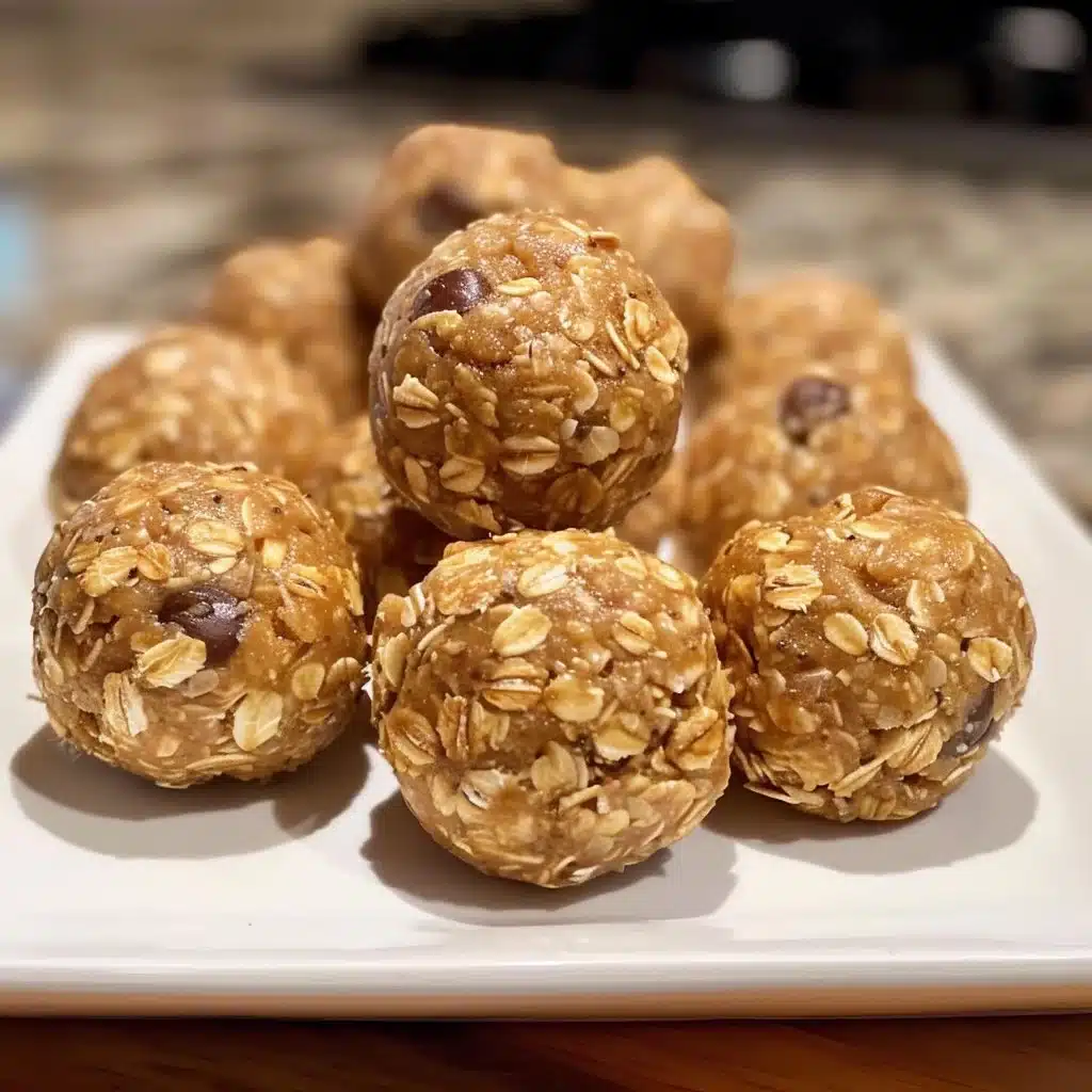Protein-packed oatmeal balls made with oats, nuts, and natural sweeteners.