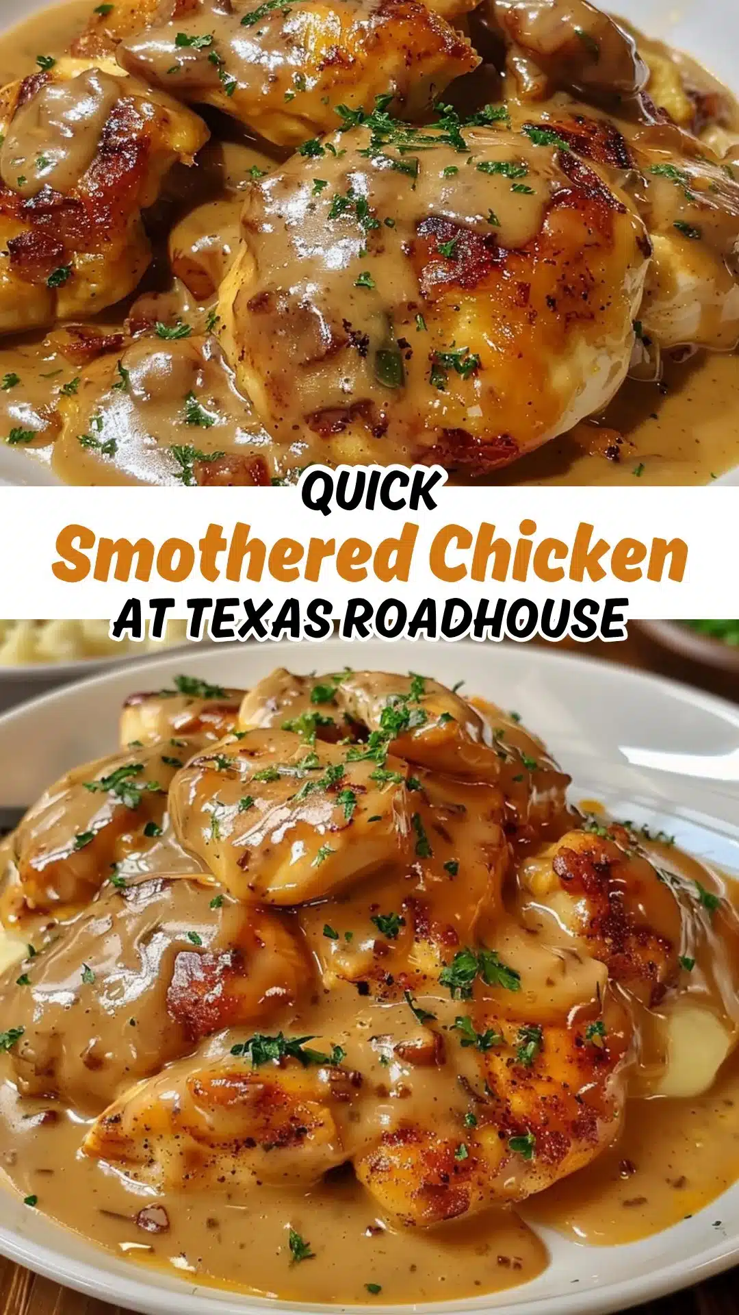 Texas Roadhouse Smothered Chicken