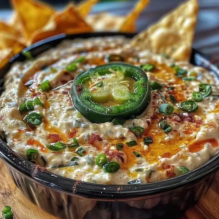Spicy Roasted Jalapeño Cowboy Cream Cheese Dip