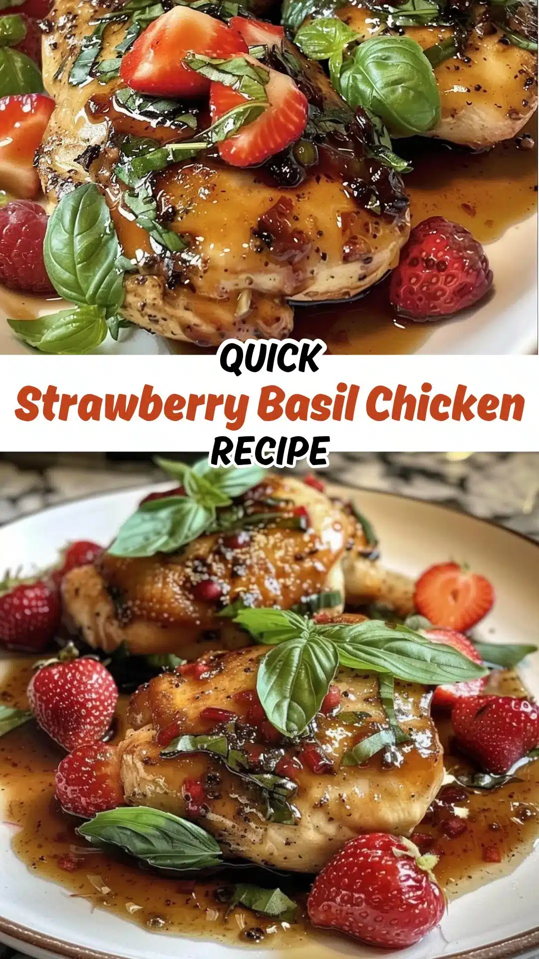 Strawberry Basil Chicken