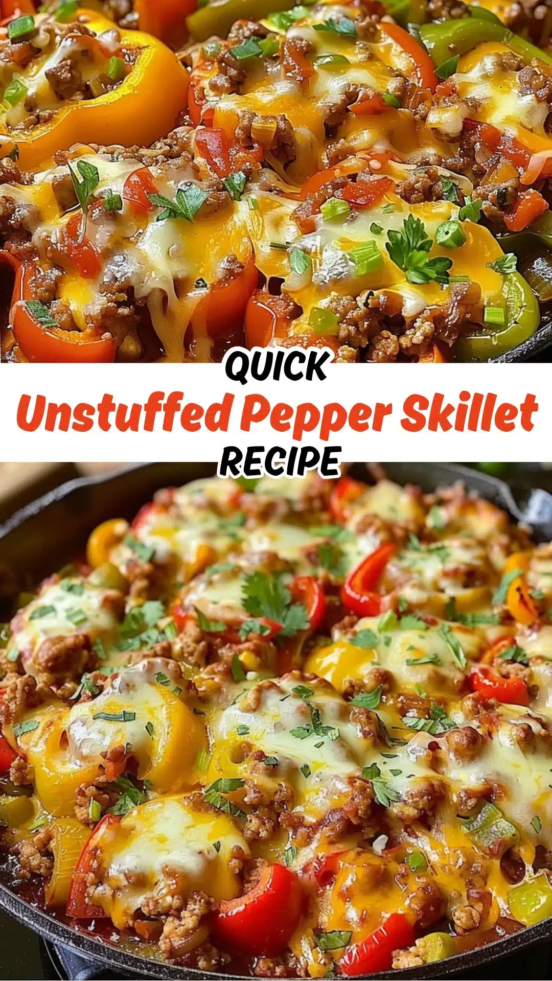 Unstuffed Pepper Skillet