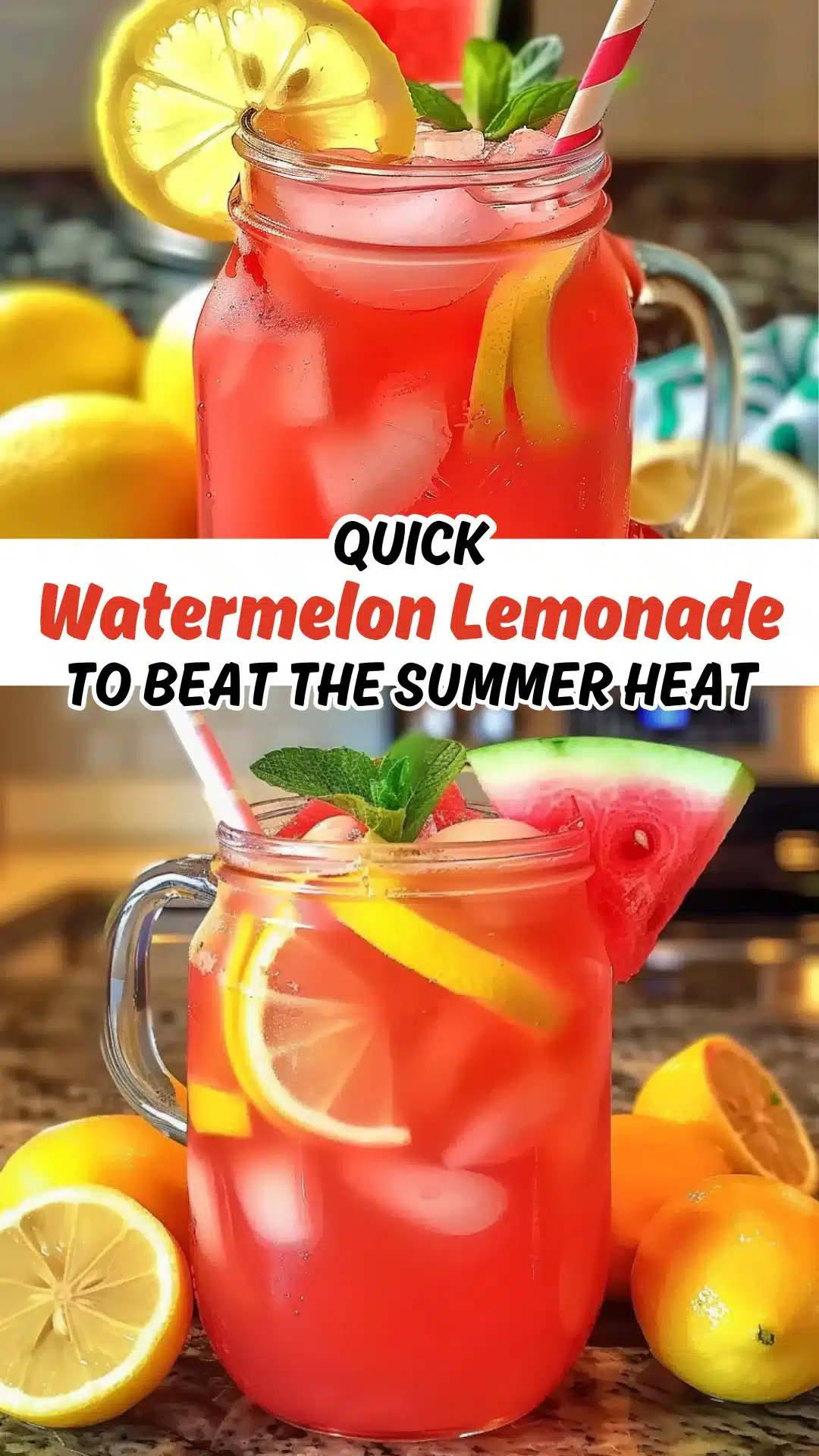 Ultimate Watermelon Lemonade to Beat the Summer Heat
