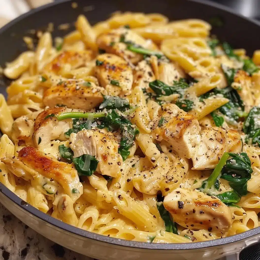 Chicken Spinach Pasta Recipe