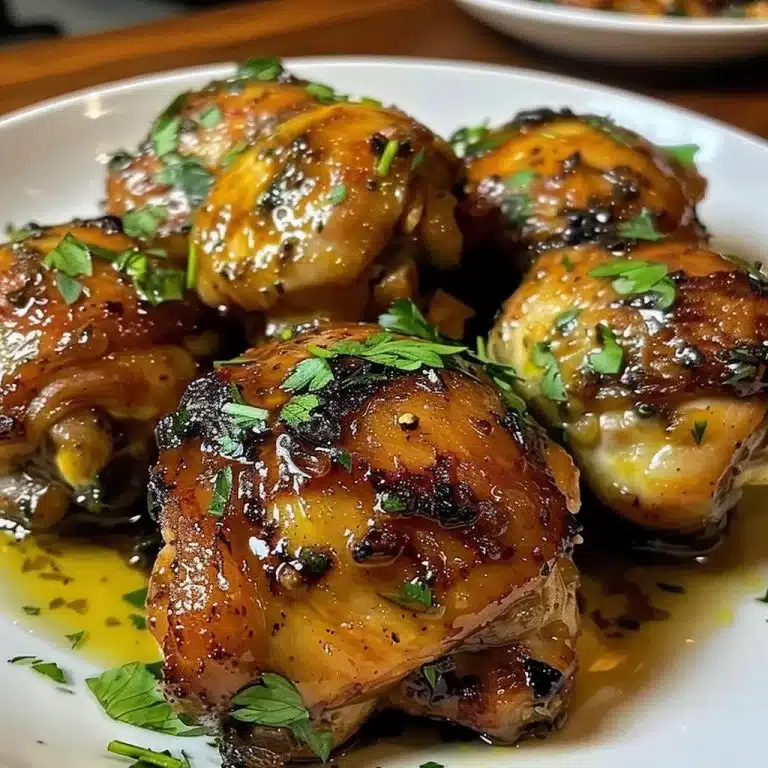 Cuban Mojo Chicken Thighs Recipe