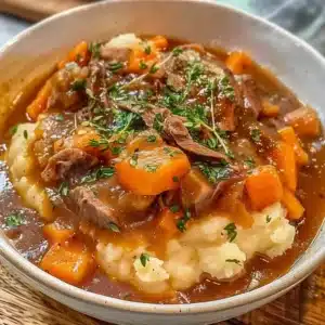 Delicious Apple Cider Stew Mash with fresh apples and spices