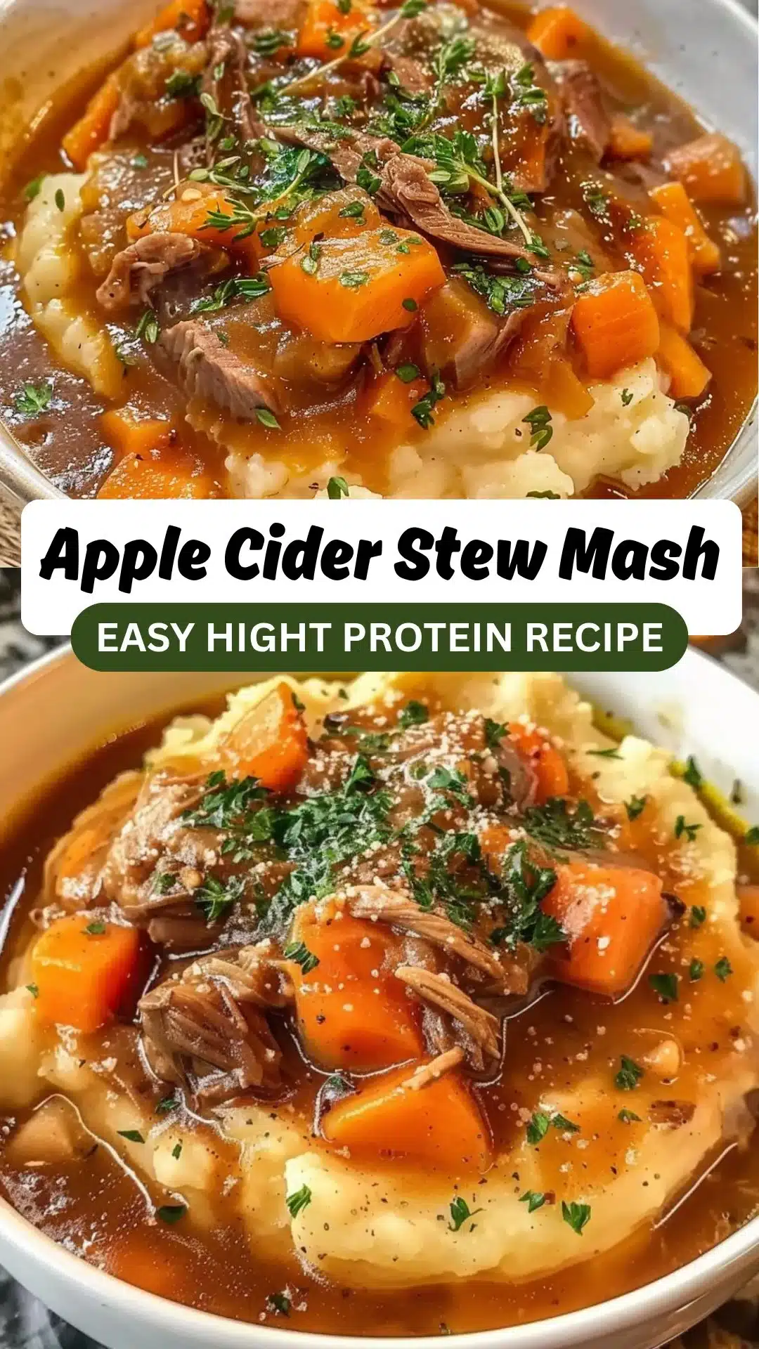Apple Cider Stew Mash