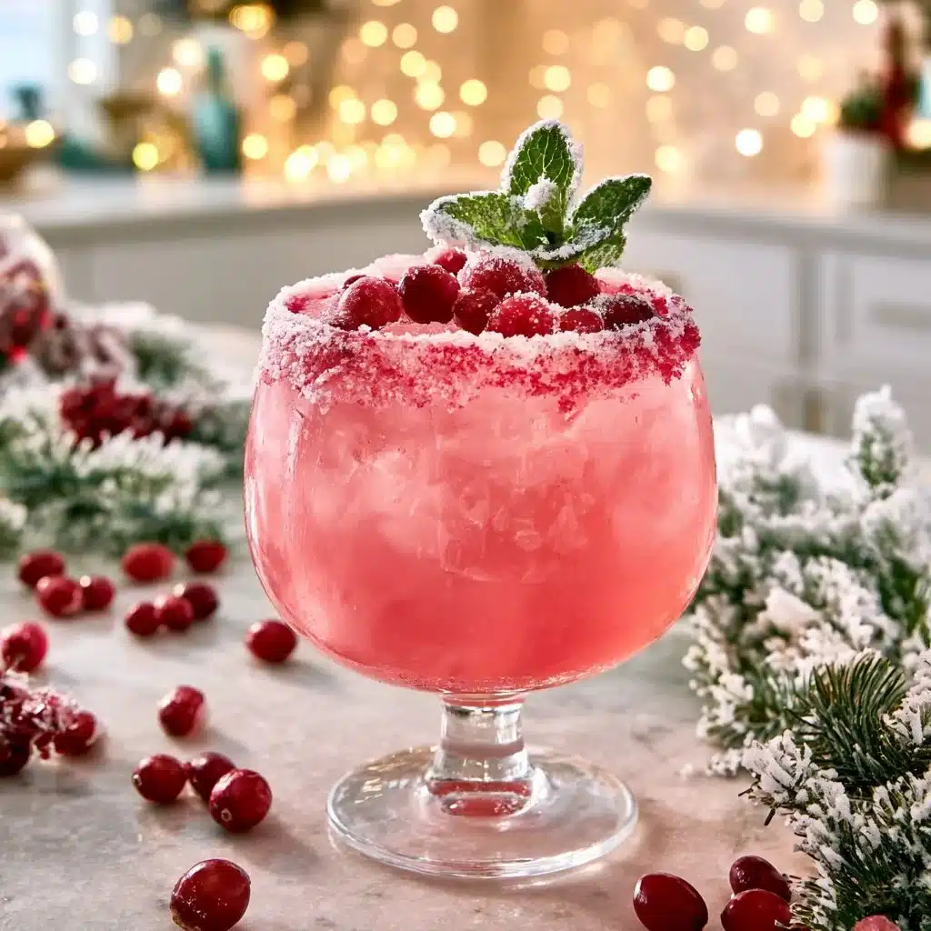 Christmas Mistletoe Margarita Recipe
