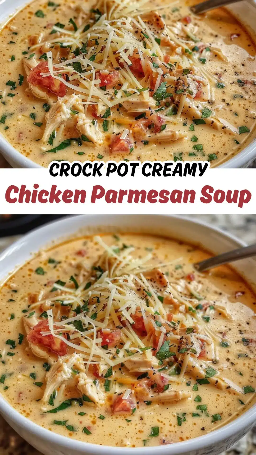 Crock Pot Creamy Chicken Parmesan Soup: Make It Better and Faster 2 Crock Pot Creamy Chicken Parmesan Soup: Can You Make It Better and Faster Than Anyone Else?