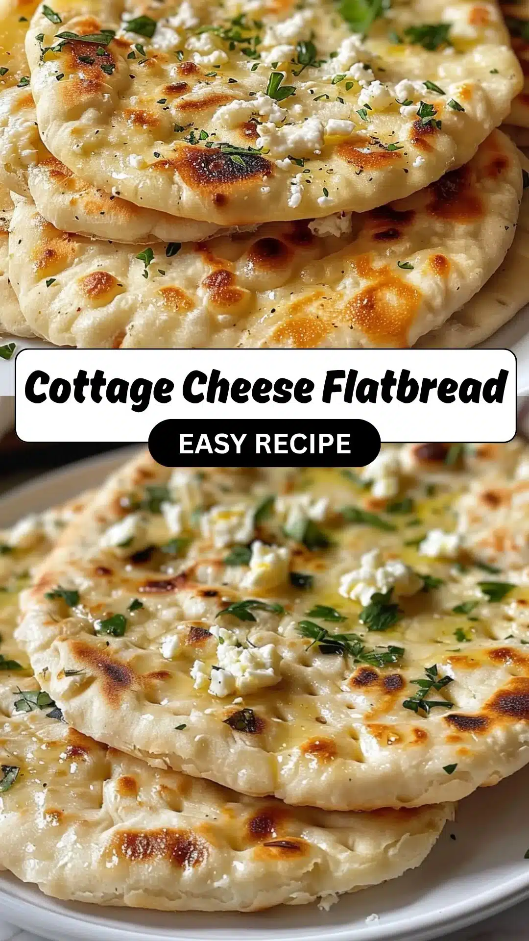 Easy Cottage Cheese Flatbread Recipe 2 🥪 Cottage Cheese Flatbread Recipe