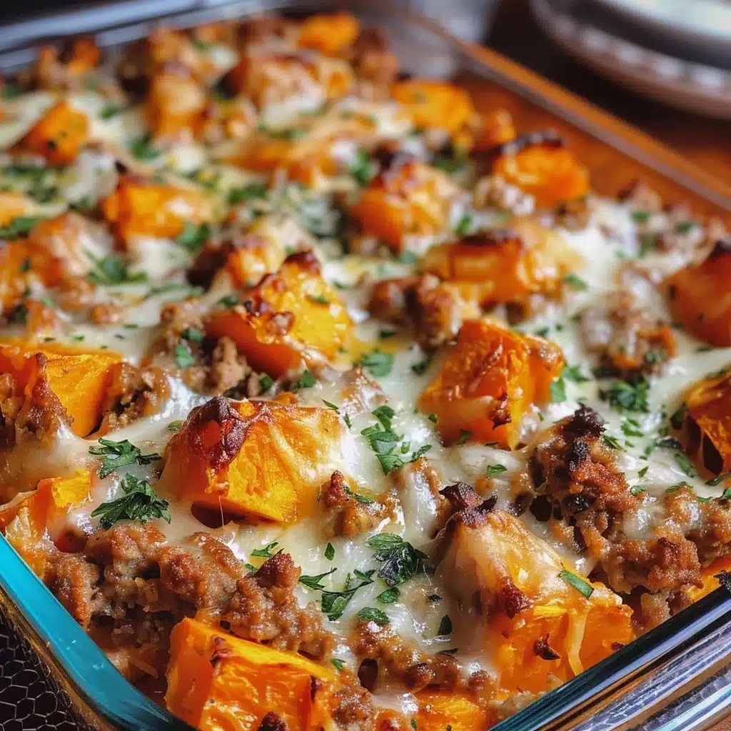 Easy Ground Turkey Sweet Potato Bake