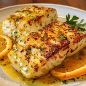 Halibut Recipe: Quick Orange Dijon 3 Quick orange Dijon halibut recipe, a flavorful and easy seafood dish.
