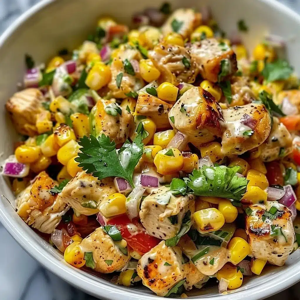 High-Protein Chicken Street Corn Salad for Easy Lunch Prep 1 High-protein chicken street corn salad for a healthy lunch option