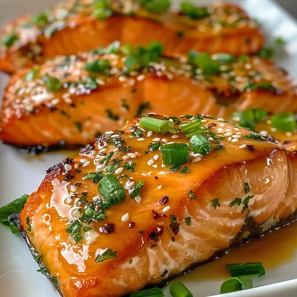 Minute Baked Bang Bang Salmon