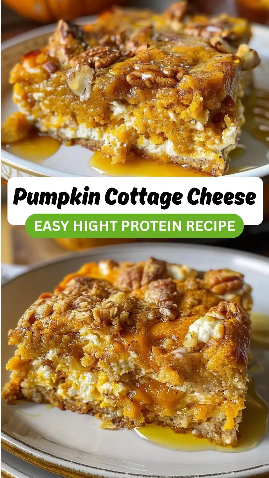 Pumpkin Cottage Cheese Breakfast Bake Recipe 2 Pumpkin Cottage Cheese Breakfast Bake