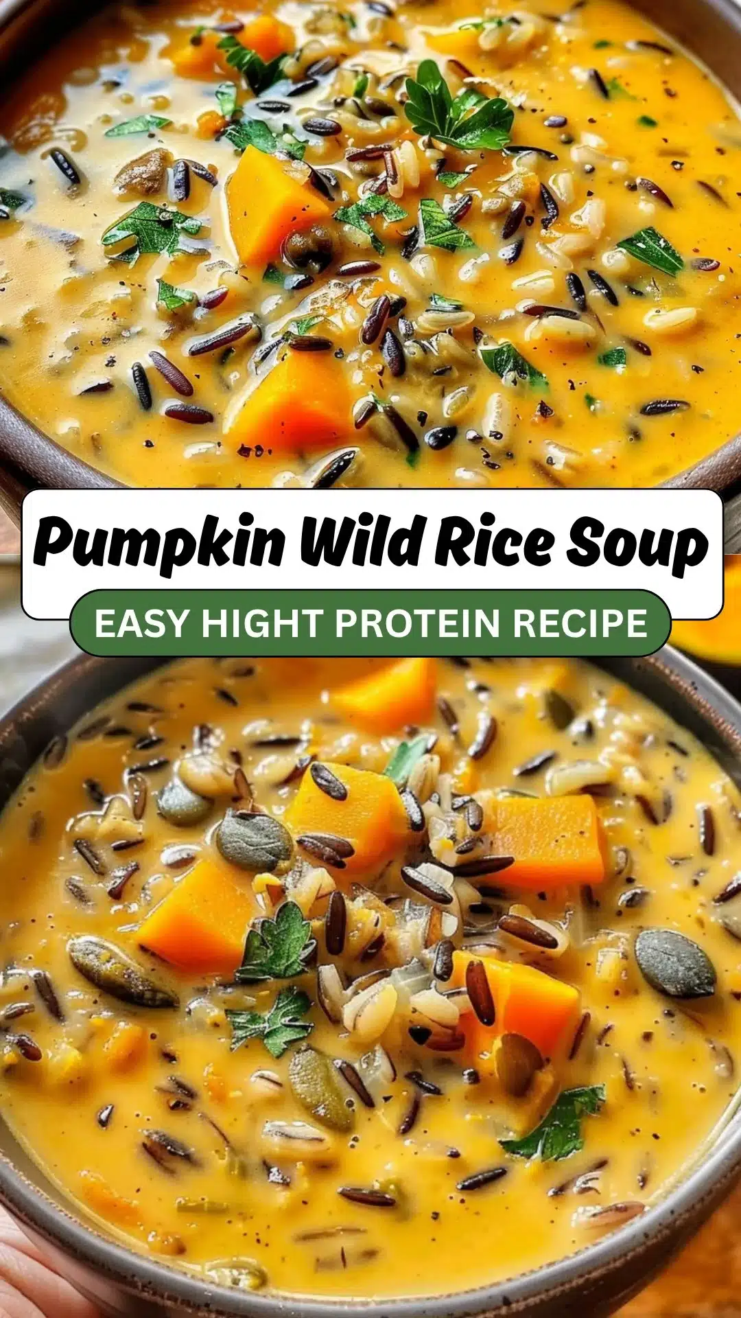 Pumpkin Wild Rice Soup Recipe 2 Cozy Up with Delicious Pumpkin Wild Rice Soup Recipe